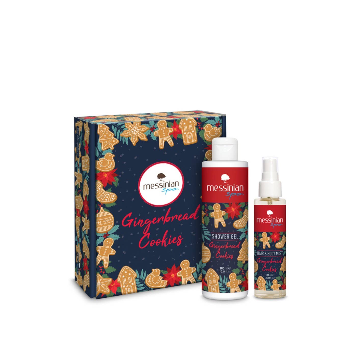 Beauty Box 3 Gingerbread Cookies Messinian Spa