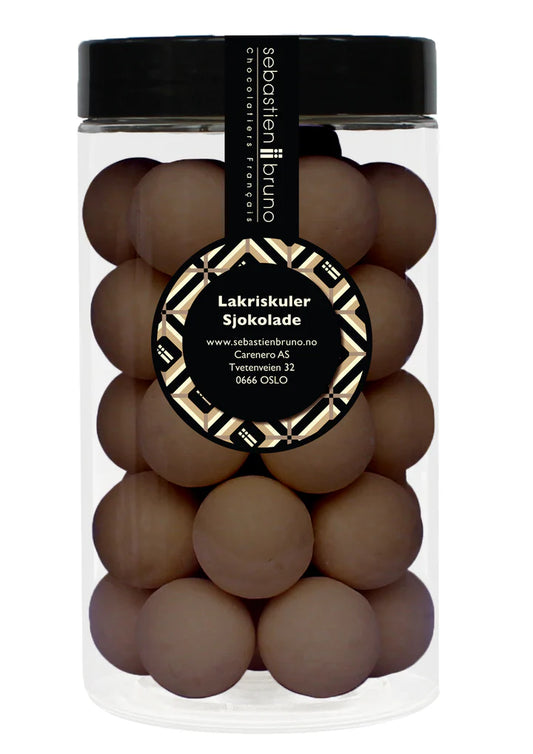Lakriskuler Melkesjokolade Stor