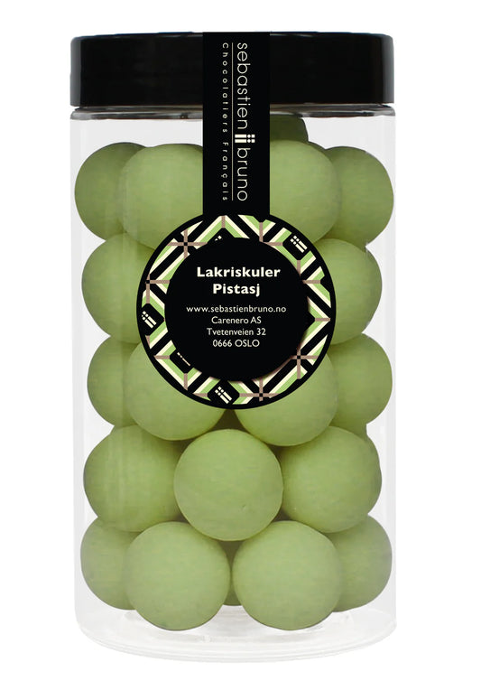 Licorice Balls Pistachio Large 
