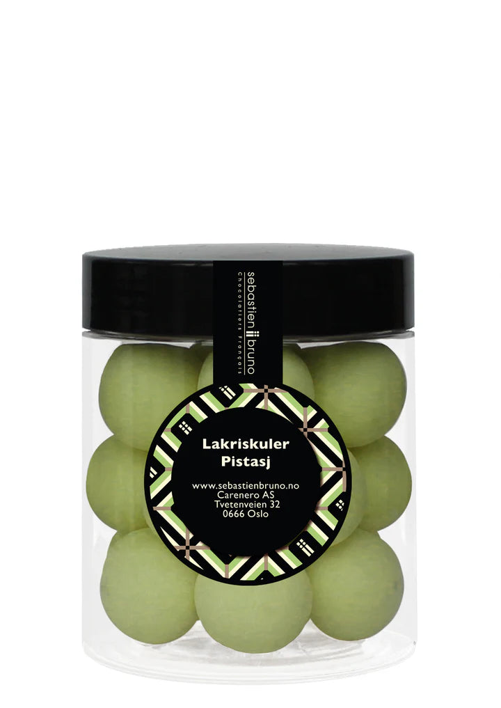 Licorice Balls Pistachio Small 