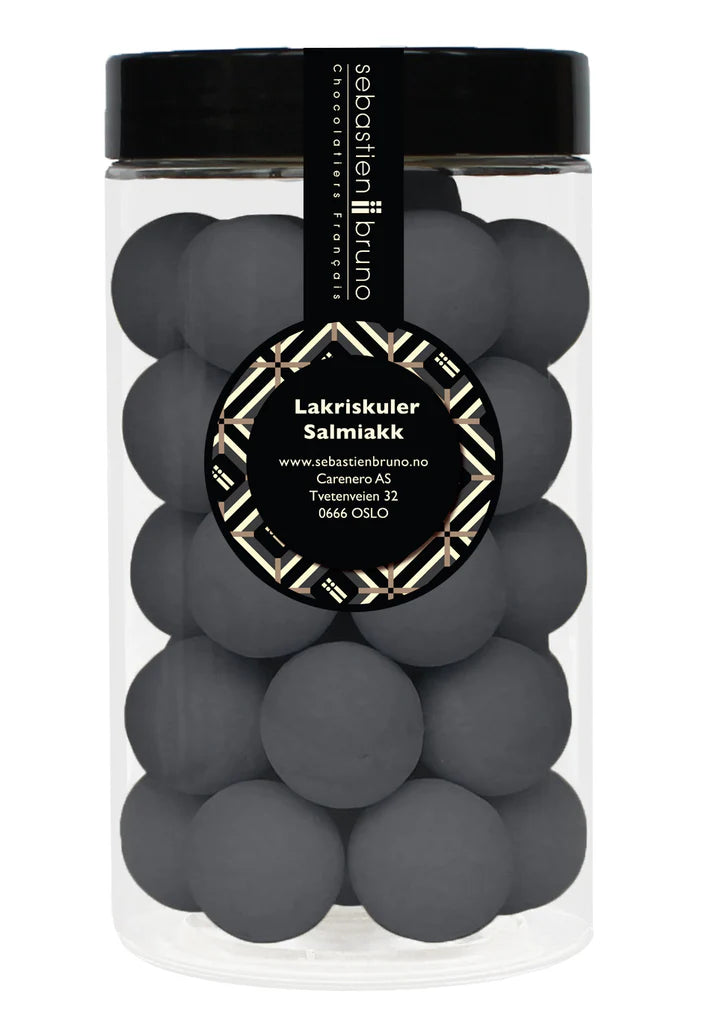 Licorice Balls Salmiakk Large 